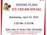 Spring Fling Ice Cream Social