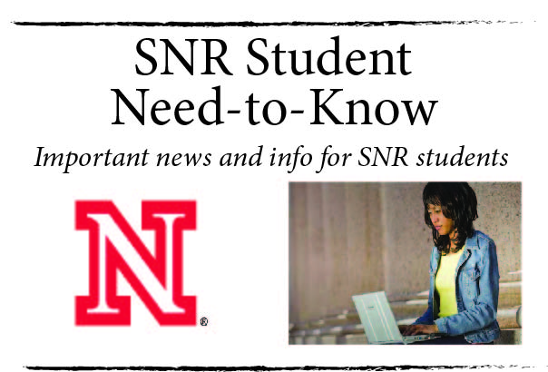 SNR Student Need-to-Know is the one-stop shop of information for all SNR students.