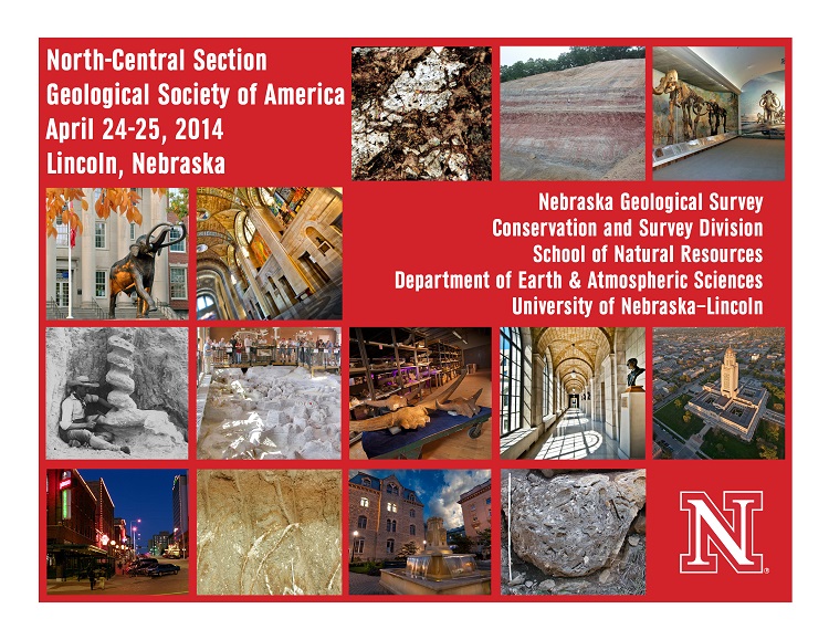 The north-central section meeting of the Geological Society of America will take place on April 24-25 in Lincoln. Several representatives from UNL's School of Natural Resources and the Conservation and Survey Division are involved with the two-day event. 