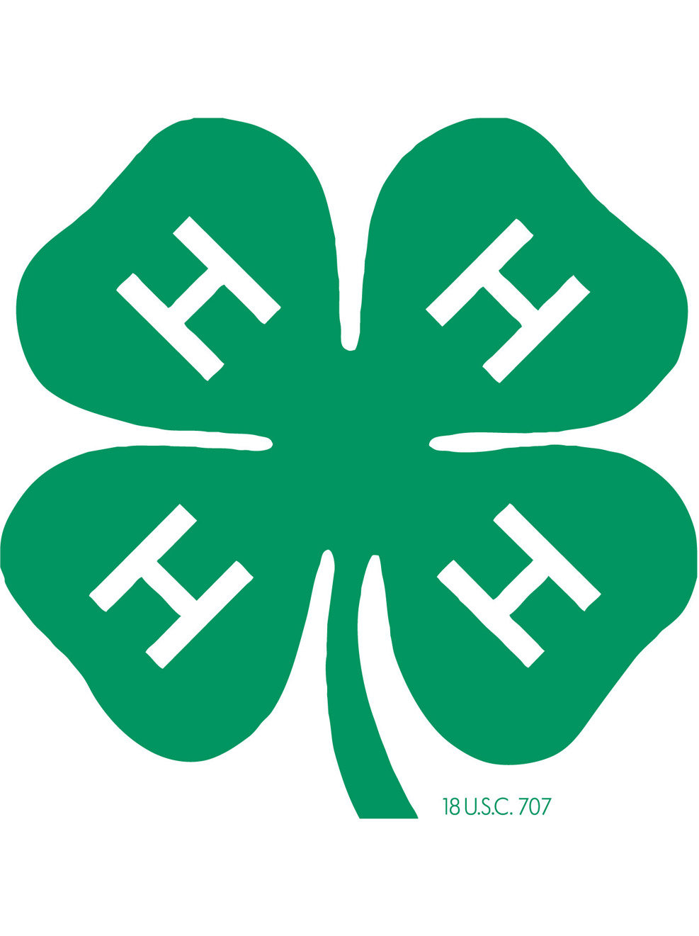 The 4-H Emblem.