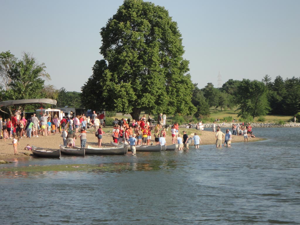 An image from Waterfest 2012 (photo courtesy City of Lincoln).