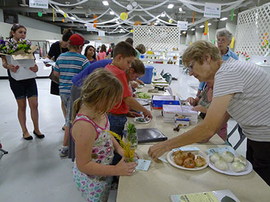 All non-animal exhibits are called static exhibits. At the Lancaster County Super Fair, static exhibits are showcased in the Lincoln Room (which is air conditioned).