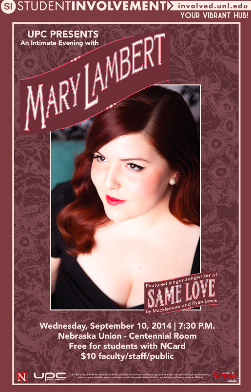 Mary Lambert Poster