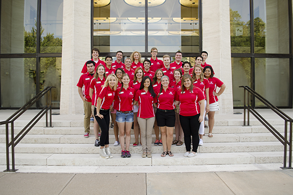The Hixson-Lied College of Fine and Performing Arts has 30 ambassadors this year to assist with recruiting.