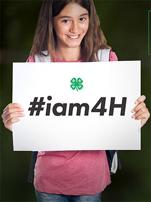 National 4-H says, "We know that 4-H youth are making extraordinary changes in their communities every day. Now it's time to share their faces with the world."