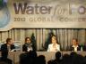 From left, Paul Hicks, Aditi Mukherji, Karen Villholth, Ravinder Kaur and Jeff Raikes at the 2013 Water for Food Global Conference