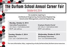 Durham Career Fair events set for Oct. 6-8