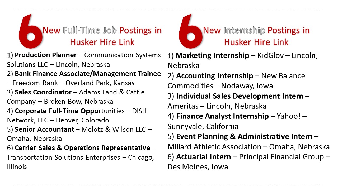 New Jobs and Internships This Week Found In HHL