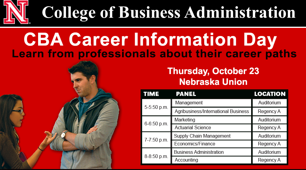 Join us for CBA Career Information Day on October 23!