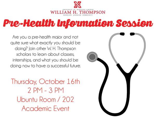 Pre-Health Information Session