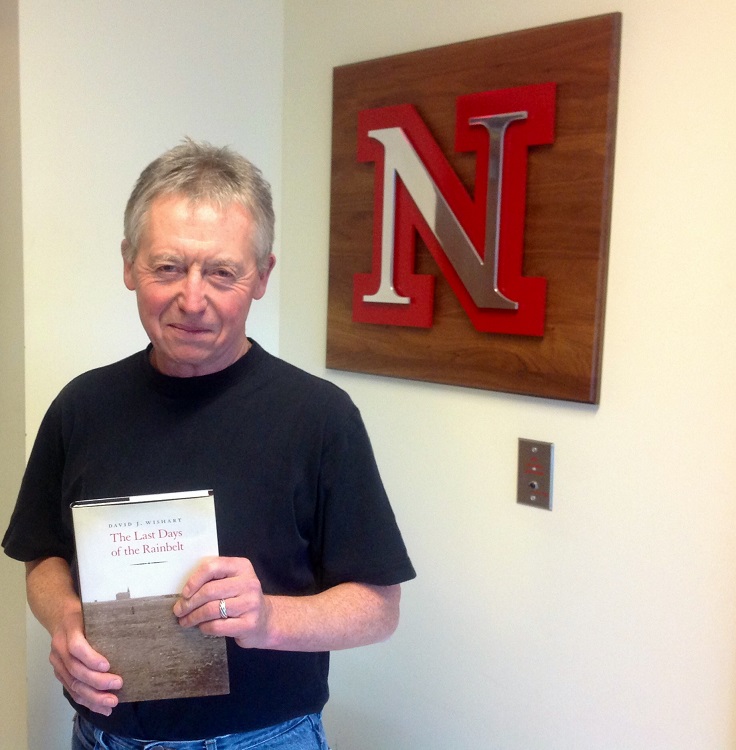 David Wishart, professor of geography, has received a 2014 Nebraska Book Award in the non-fiction (history) category for his book "The Last Days of the Rainbelt." The awards are presented by the Nebraska Center for the Book. 