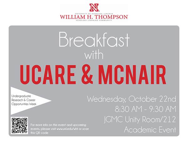 Breakfast with UCARE and McNair