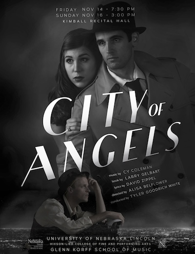 The Glenn Korff School of Music presents the musical “City of Angels,” in November. The musical is directed by Coordinator of Musical Theatre Studies Alisa Belflower.
