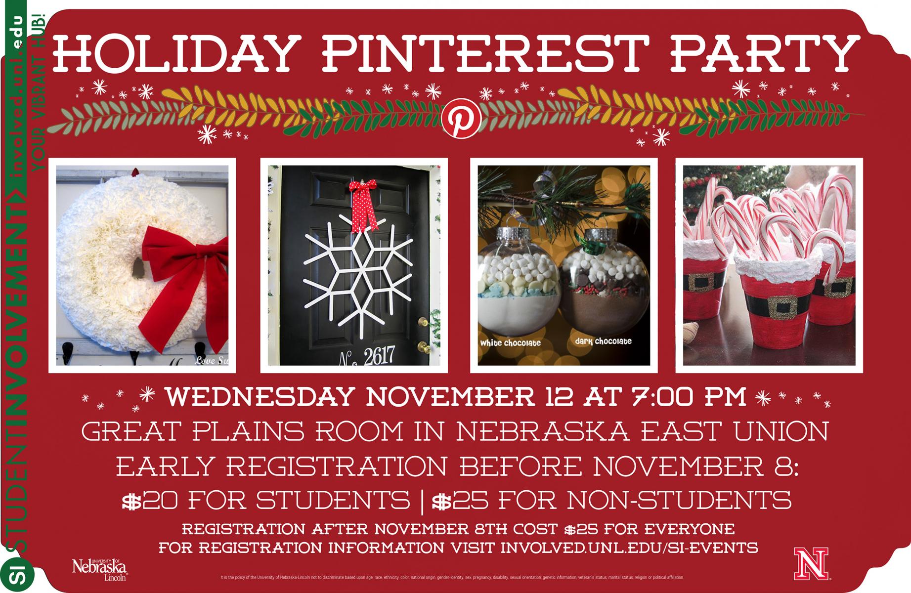 Holiday Pinterest Party