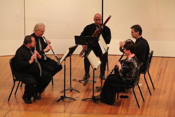 The Moran Woodwind Quintet’s November 13 recital at 7:30 p.m. in the Westbrook Recital Hall contains three contrasting works: a staple of the early Romantic literature, a modern classic, and a jazz-inspired closer.