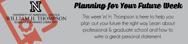 Planning for Your Future Week