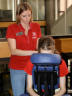Chair massage can alleviate muscle tightness and fatigue in your shoulders, neck, and back caused by sitting and backpacks. 