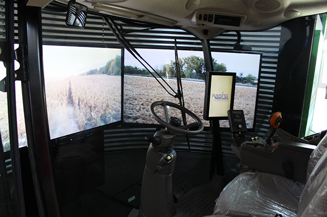 Raising Nebraska includes a Combine Ride simulator.