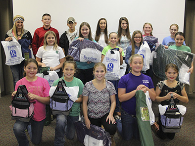 In the Lancaster County 4-H Horse Incentive Program, youth earn rewards based on number of horse-related activities logged. Pictured are the silver level winners from 2014.