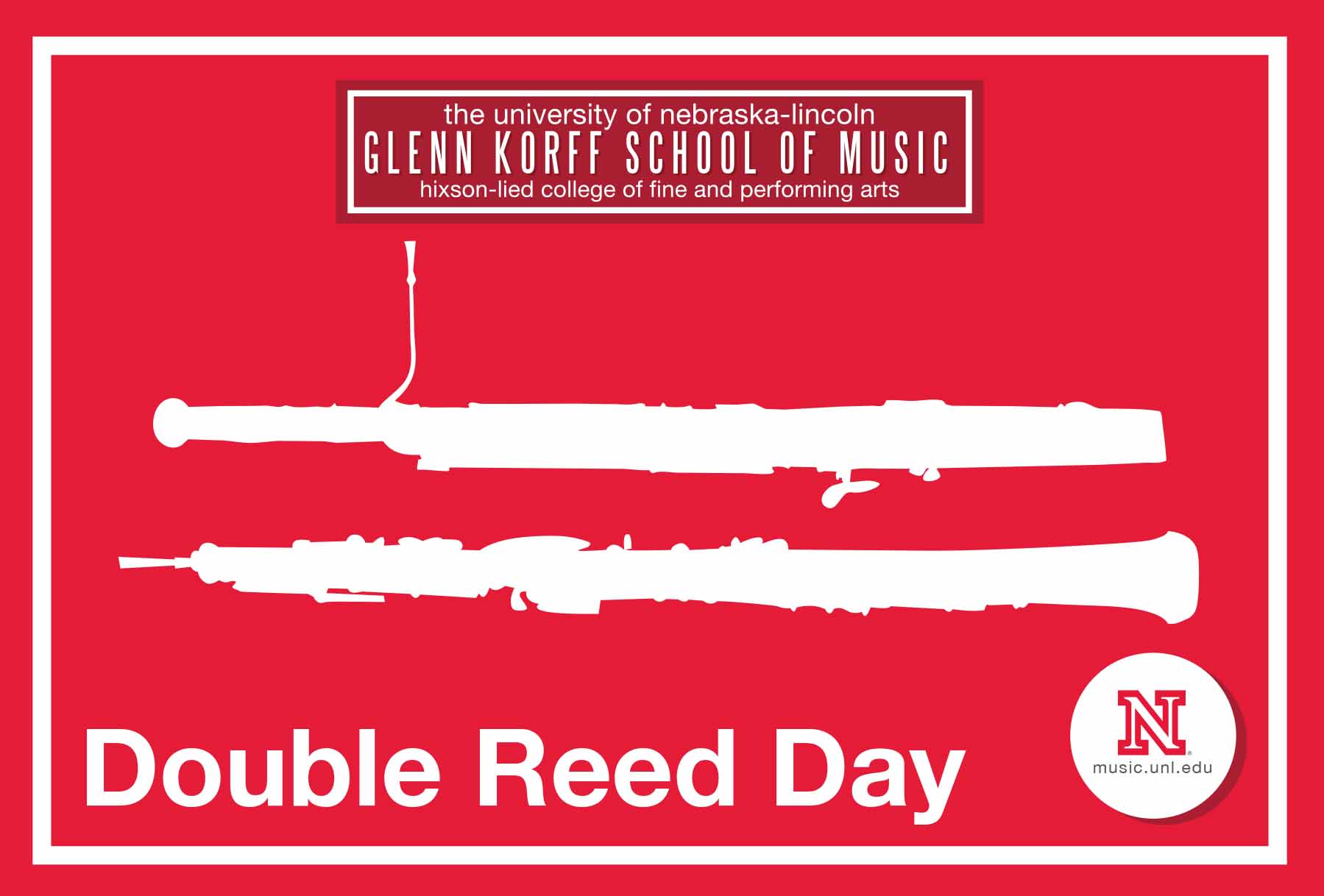 Double Reed Day Invite