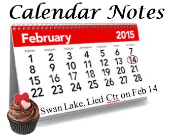 Swan Lake: The Suzanne Farrell Ballet showing at the Lied Center for Performing Arts on February 14