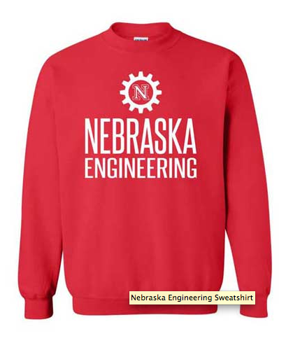 Nebraska Engineering apparel on sale through March 2