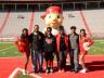 Willie and Tanis Herbert (UNL Co-President Elect) and family enjoying UNL Parents Weekend 2014