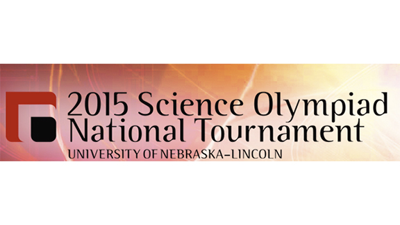 National Science Olympiad Tournament, May 14-16 at UNL.