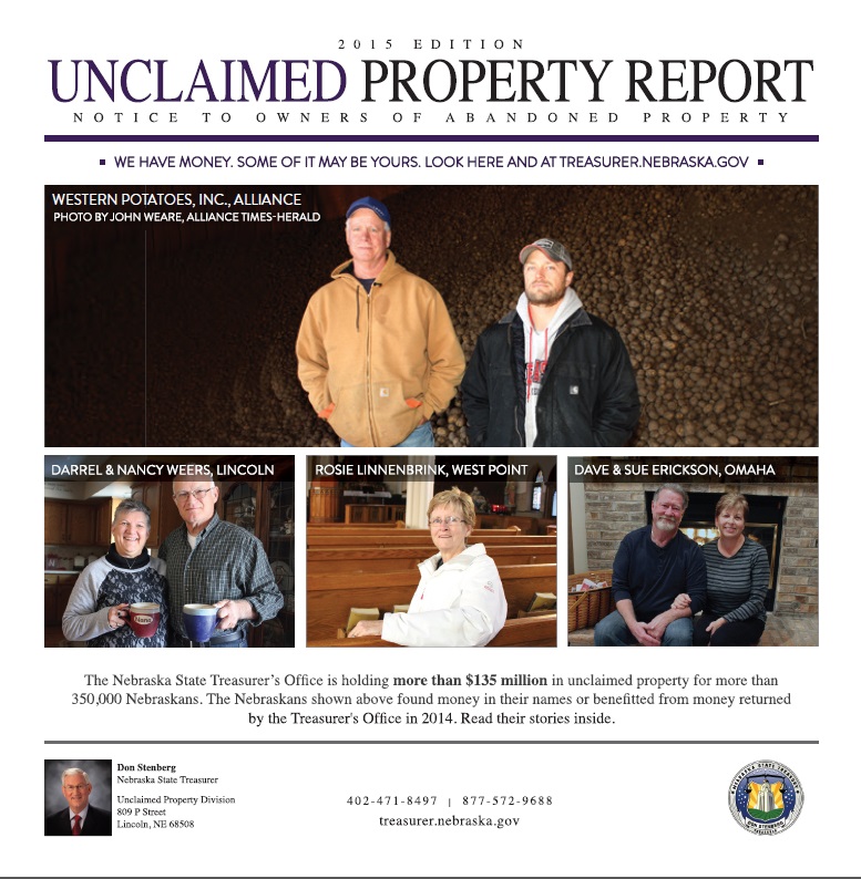 Unclaimed Property Report
