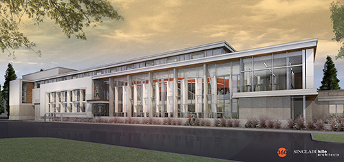 The new Rec & Wellness Center at East Campus officially opens July 13. It is located on the site of the former Activities Building, north of the Burr-Fedde residence halls.