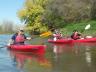 UNL students kayaking the Nishnabotna River in Iowa. Proceeds from the gear sale is used to purchase new & updated gear to beneift UNL students.