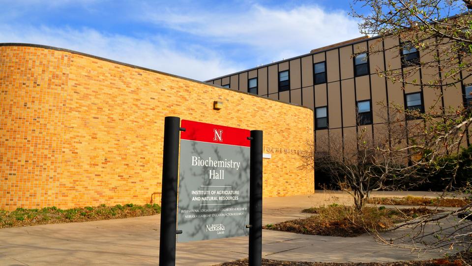 UNL's Biochemistry Hall will be razed in May to make way for a new East Campus residence hall. The new hall will include an estimated 370 beds, offering both traditional residence hall and apartment-style units.