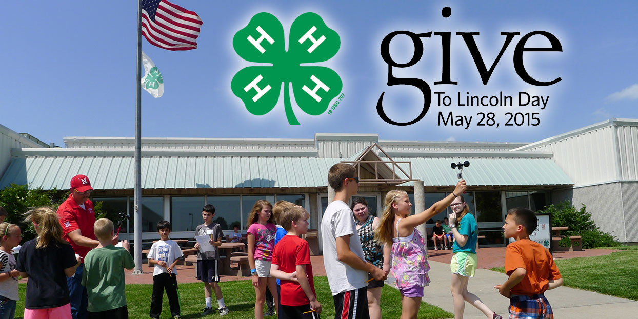 2015 is the first year Lancaster County 4-H Council is part of "Give to Lincoln Day."