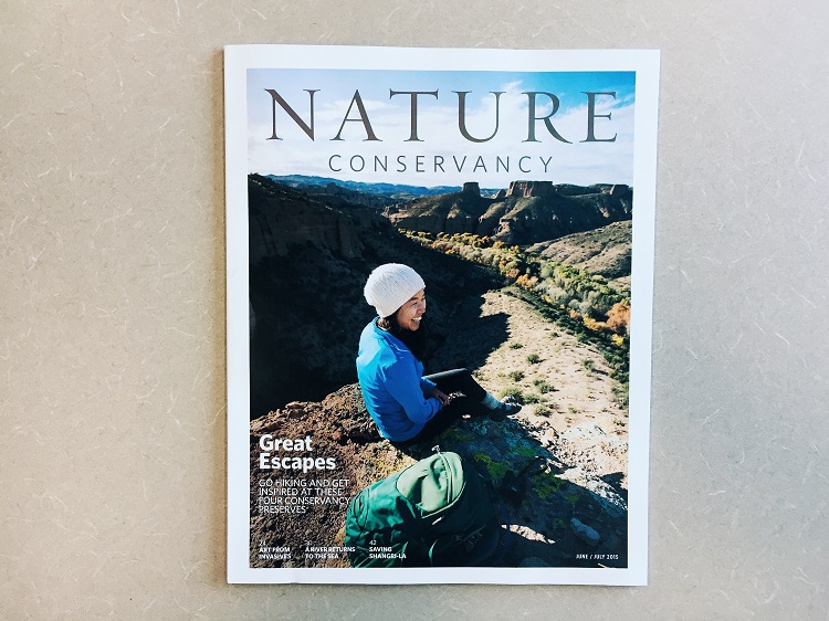 From SNR to magazine cover girl, alumna Vivian Nguyen has already accomplished so much during her year as an AmeriCorps Land Steward with the Arizona Nature Conservancy. (Mekita Rivas | Natural Resources)
