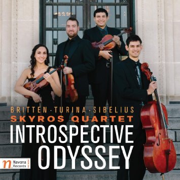The Skyros Quartet's new CD, "Introspective Odyssey."