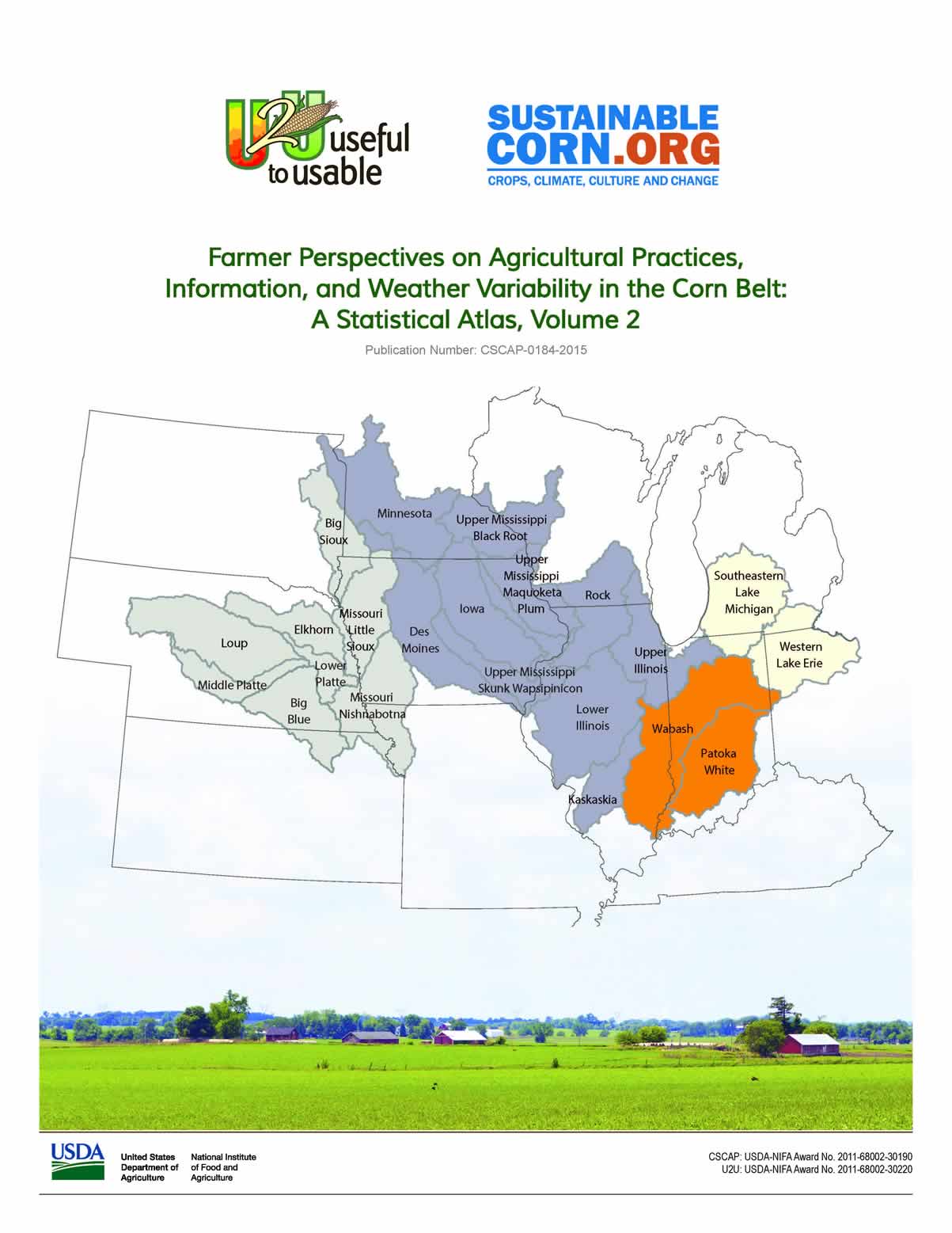 A newly published atlas details beliefs and practices of corn farmers in 22 watersheds in 11 states.