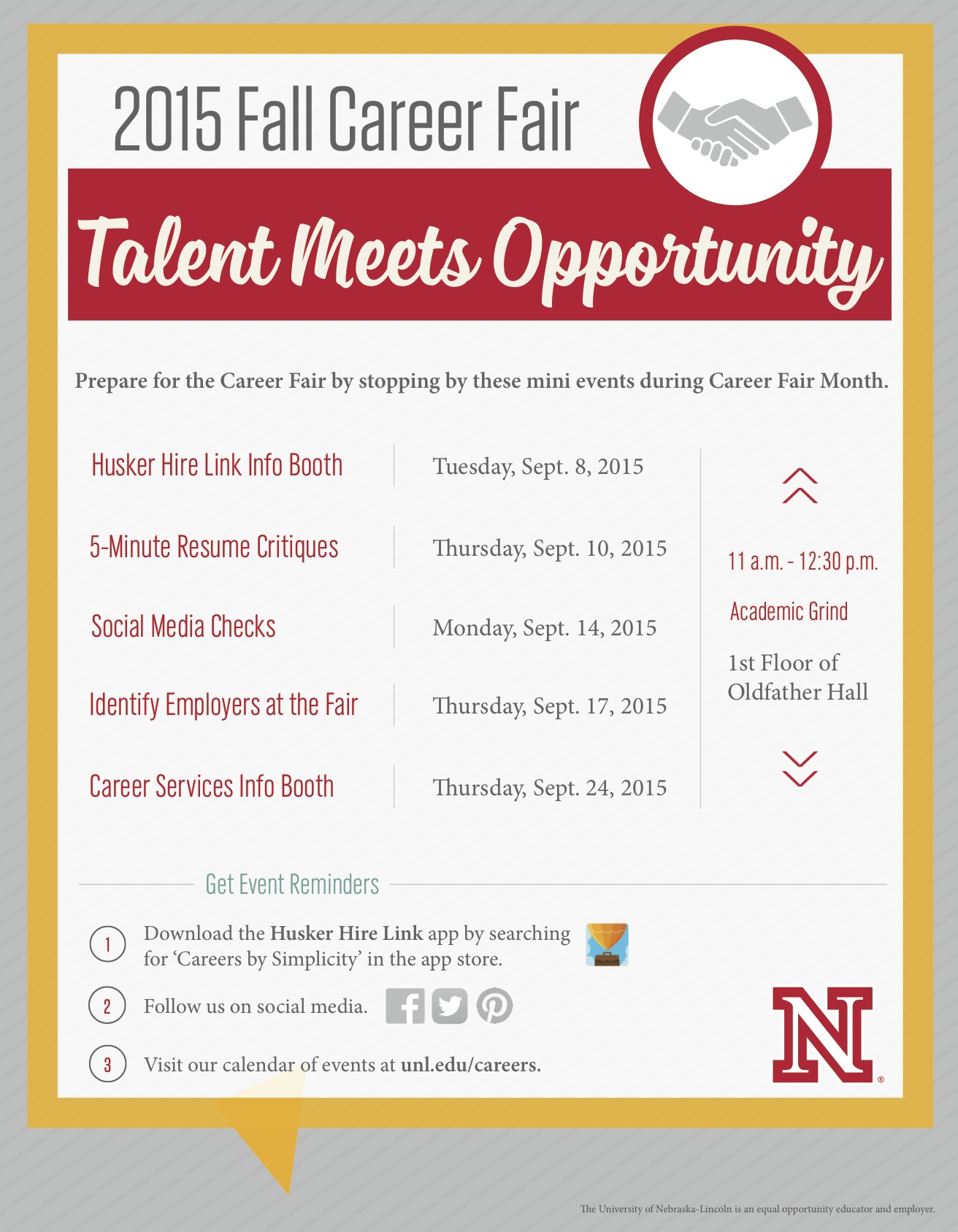 Fall Career Fair: Talent Meets Opportunity