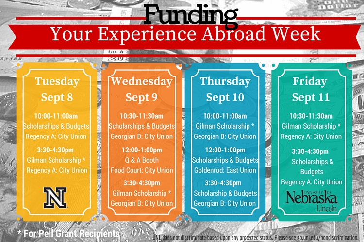 Funding Your Experience Abroad Week