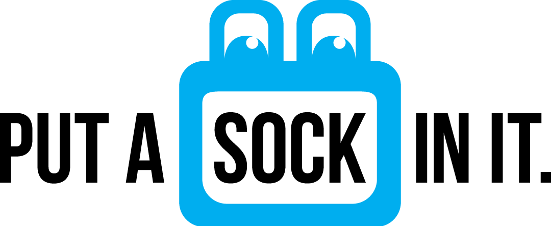 Sock monster logo for organization!