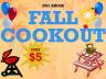 AHGSA Fall Cookout sign
