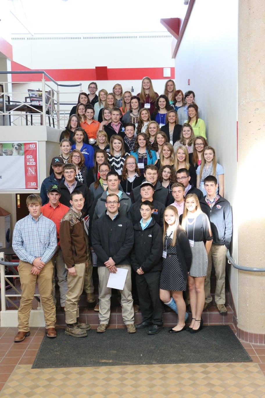 2014 Nebraska Youth Beef Leadership Symposium participants.  Photo courtesy of Lindsay Chichester.