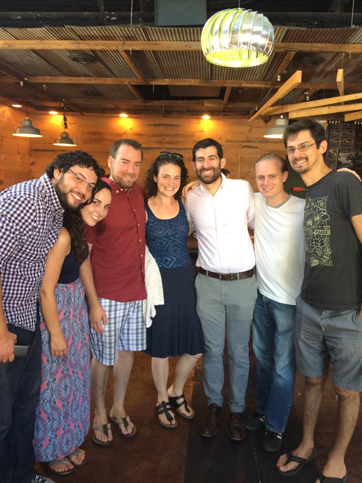 Members of the Skyros Quartet and the Chiara String Quartet meet in Lincoln, prior to the Skyros Quartet moving to Seattle to begin their professional career.