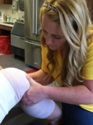 Great Hands on Learning Experience for AT and Pre-Health Majors