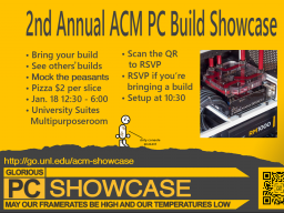 2nd Annual ACM Build Showcase Poster