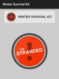 Winter Survival Kit app