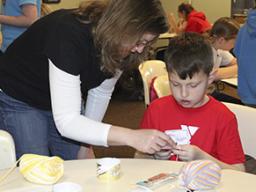 4-H youth can learn the single crochet stitch at the “Basic Crocheting” workshop.