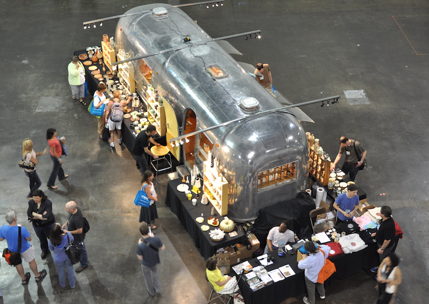 ArtStream, the mobile pottery gallery, will be parked outside Richards Hall March 7-8.