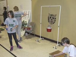 4-H clubs are needed to create and staff carnival-type booths, such as bowling pins, throwing bags through holes, etc. at Kiwanis Karnival.
