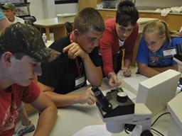One of the Big Red Summer Academic Camps is Crop Science.