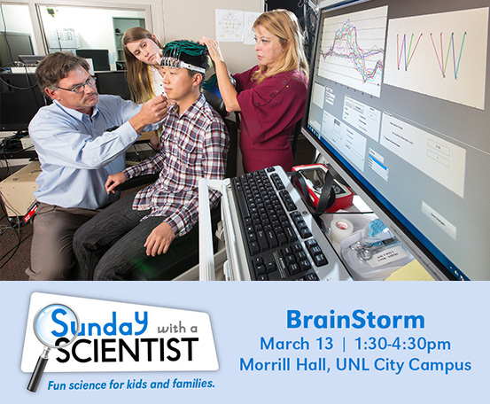 Sunday with a Scientist, March 13, 1:30-4:30 p.m.